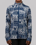 Hockey Puck Yeah Fairisle Women's Full Zip - Final Sale