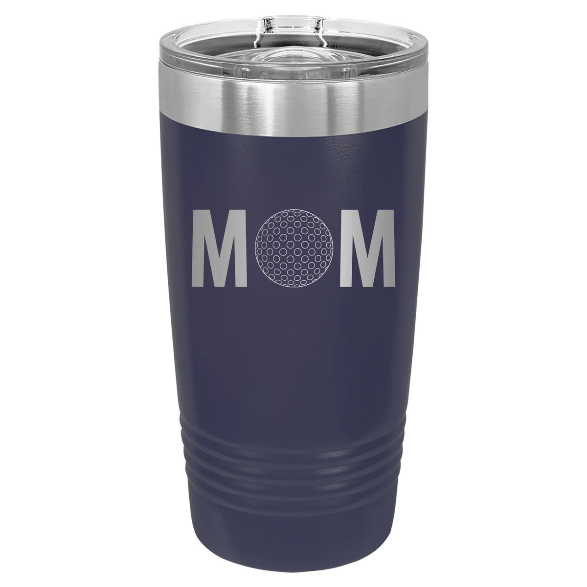 Mom Golf 20 oz Tumbler | Navy