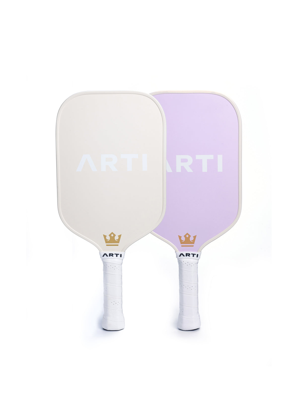Pickleball Gift Set for 2: 2 Paddles, 4 Balls + Carry Bag | ARTI "Dogs & Giraffes" Beginner Starter Set, USA Pickleball Approved