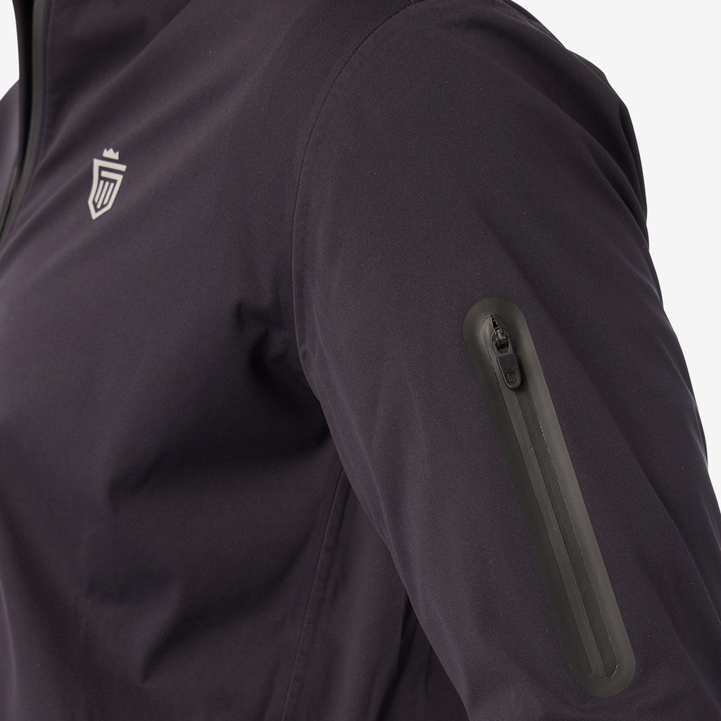 3-Layer Quarter Zip Shell Jacket