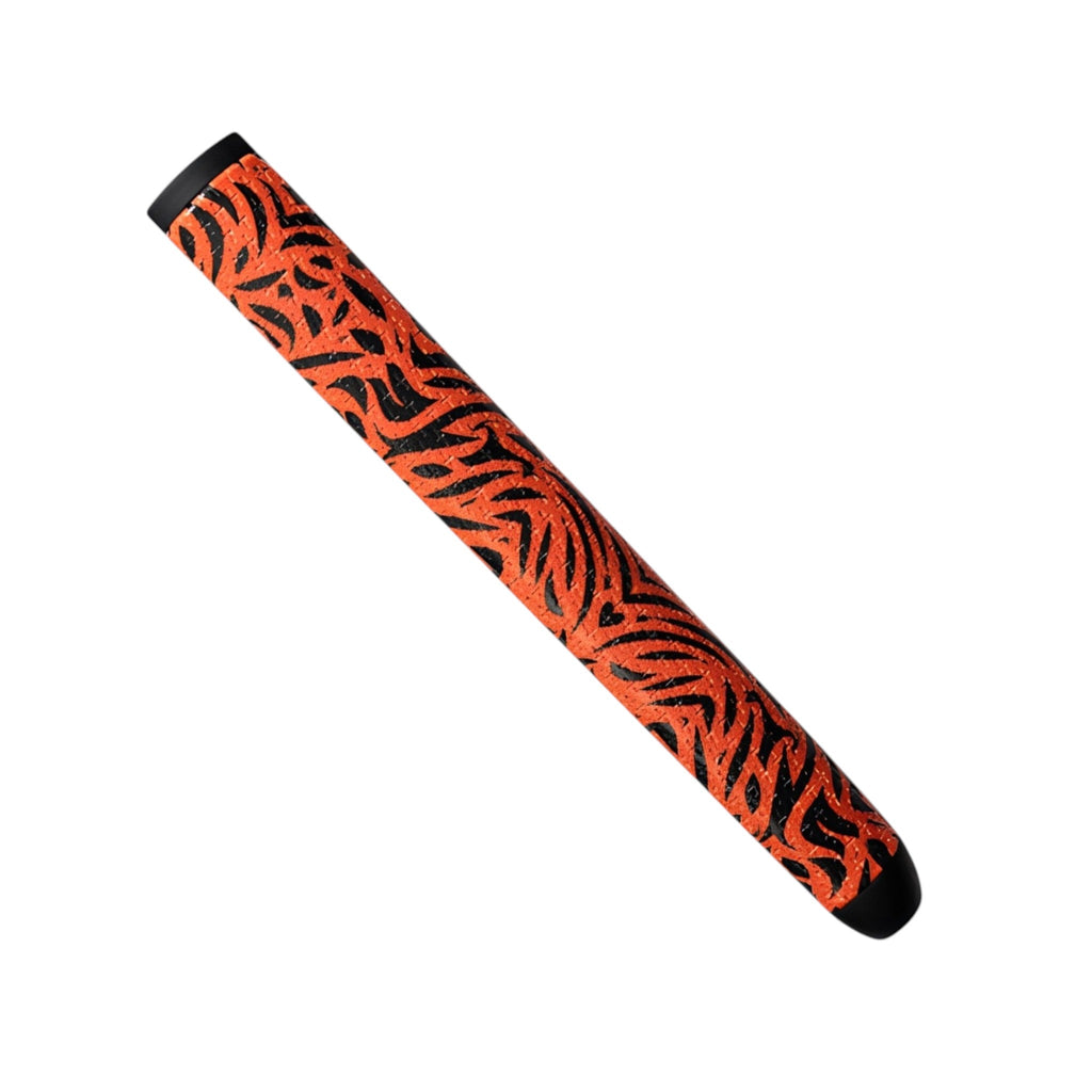 Tiger Tempo Putter Grip | Midsize | Premium PU Material | Stable Feel | Golf | Tiger Stripes