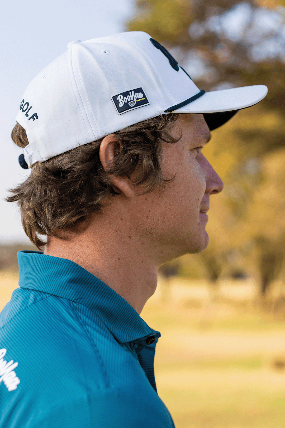 BooYaa Premium Golf Cap - WHITE CLASSIC 2.0