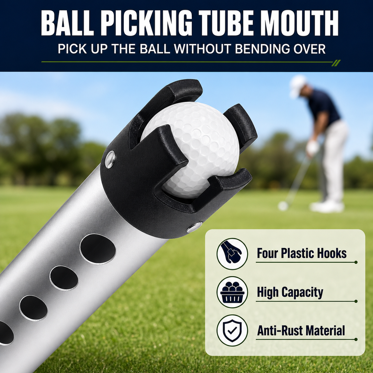 Golf Ball Picker (Detachable)