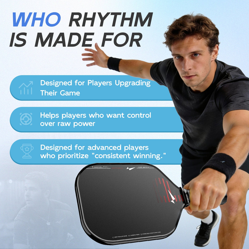 Rhythm Pickleball Paddle - Wide Body
