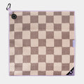 5th Ave Fabric | Checkered Magnetic Golf Towel