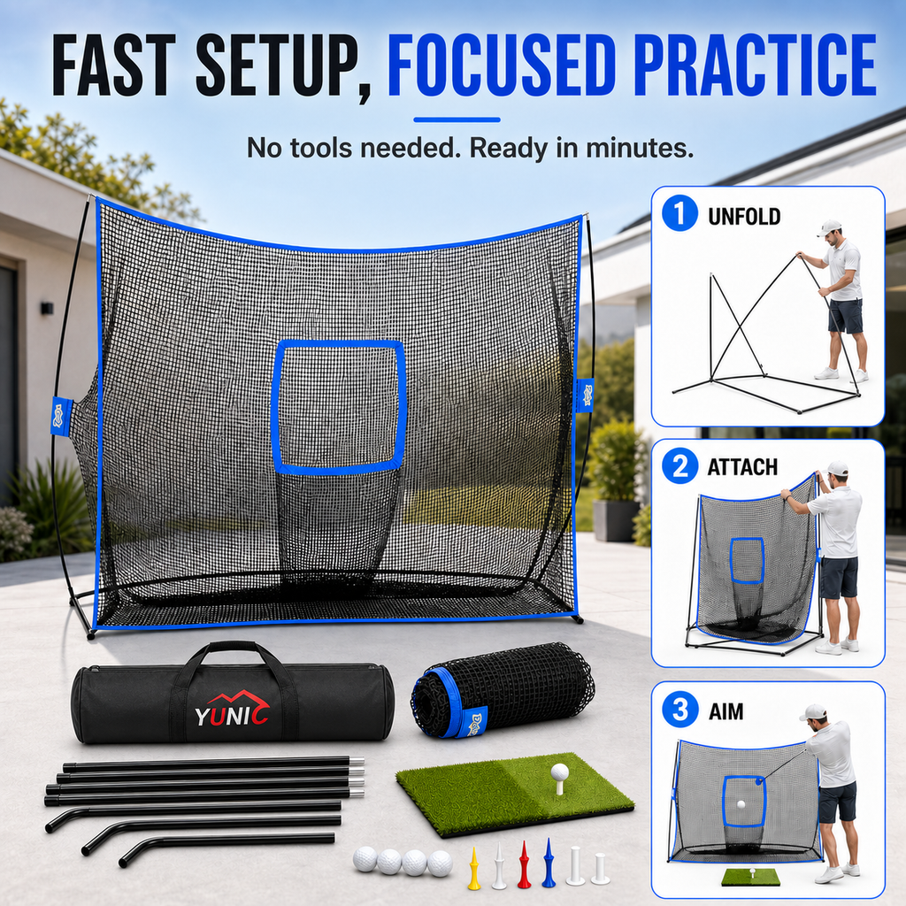 Golf Practice Net - Surface Wall (10ft x 7ft)