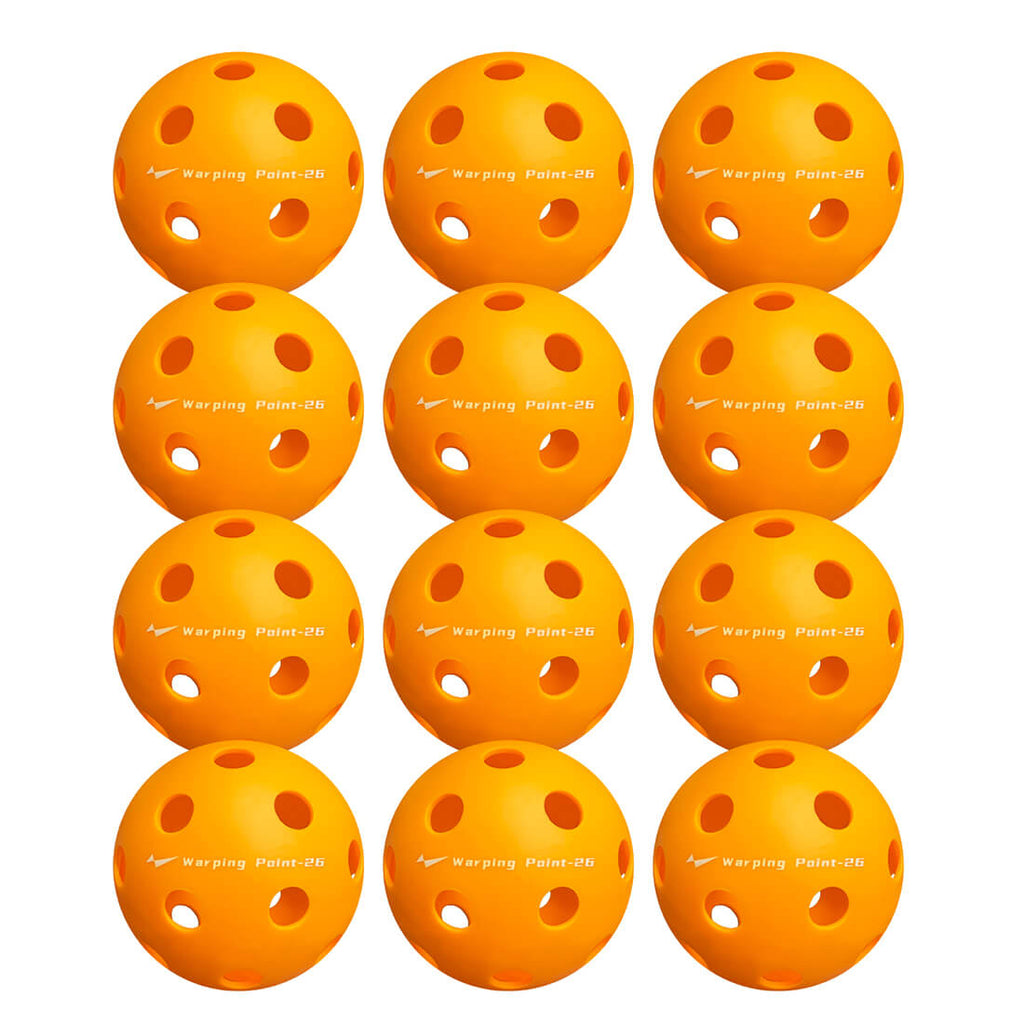 Indoor Practice Pickleballs - Orange