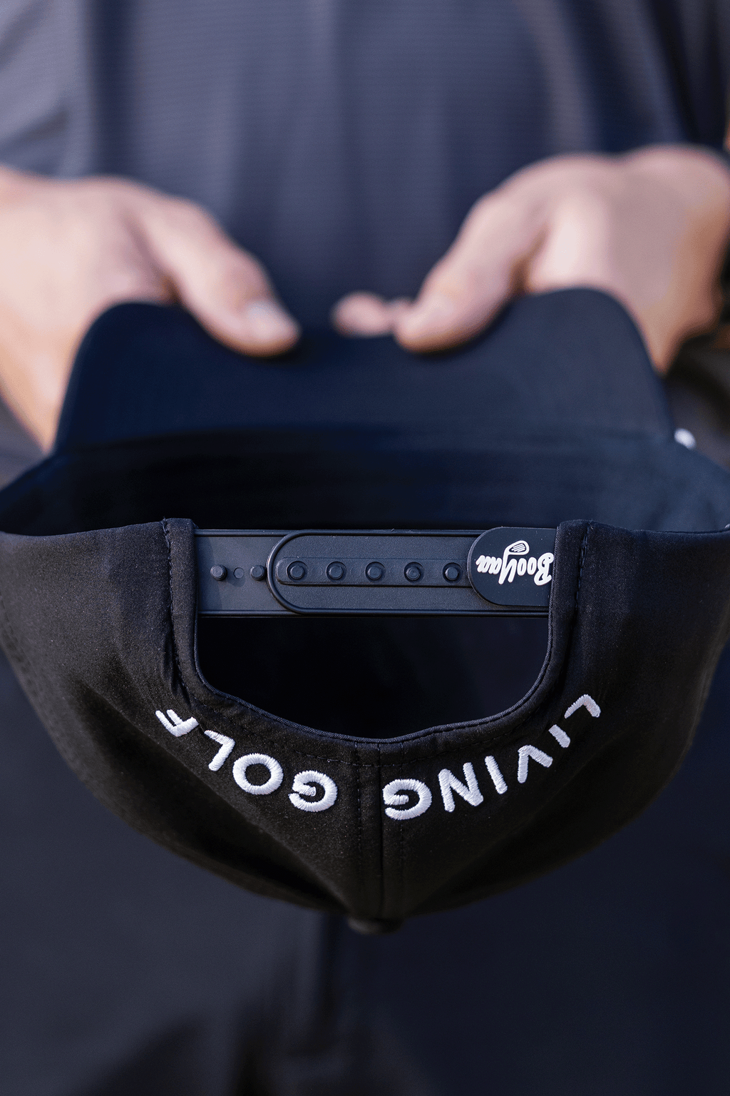 BooYaa Premium Golf Cap - THE OG (BLACK CLASSIC)
