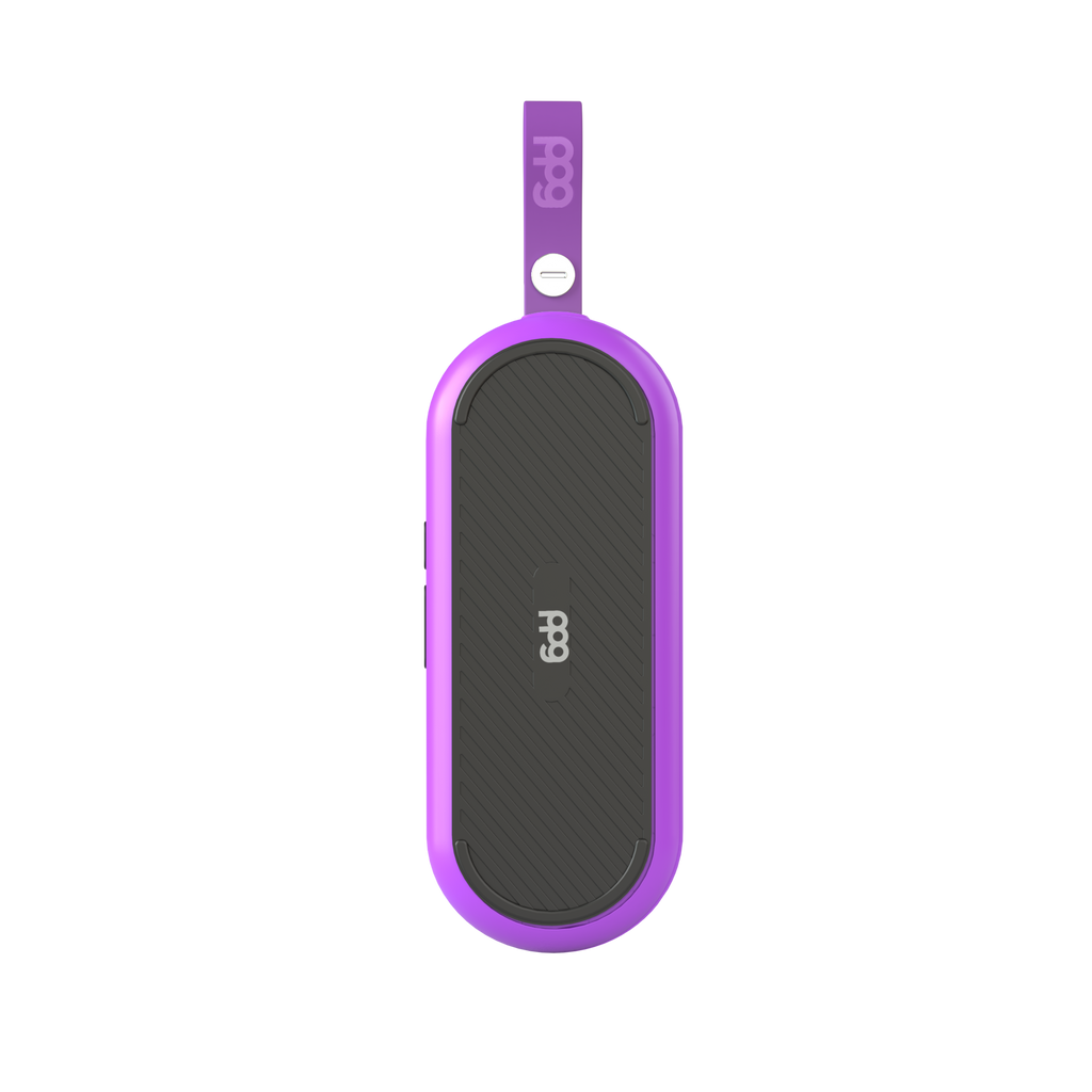 PPG A2 SLIM GPS Golf Speaker Powered by Golf Logix - Purple