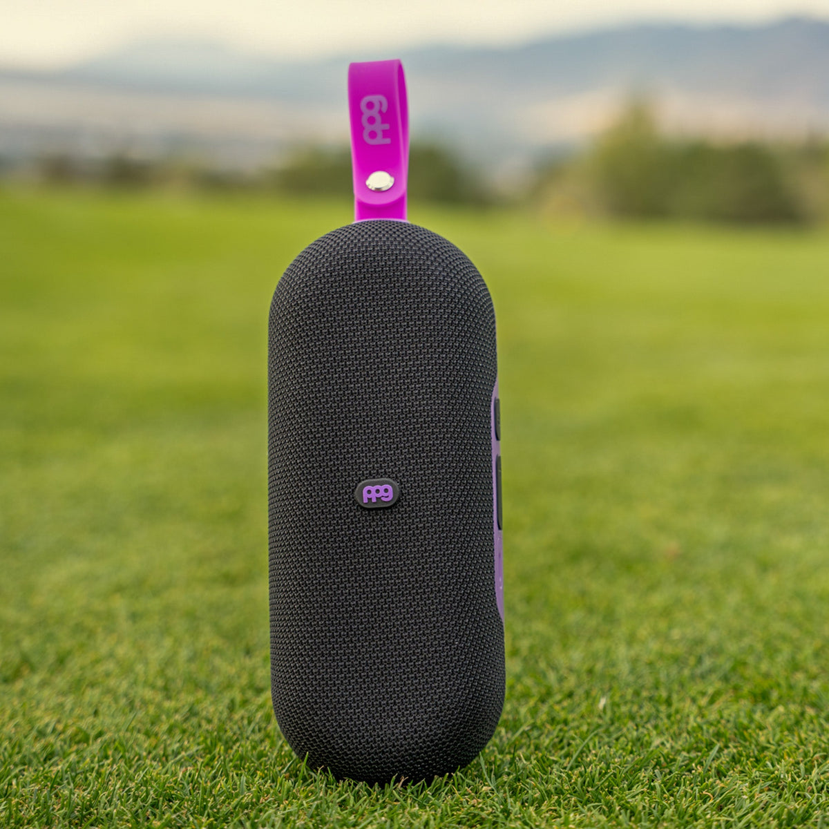 PPG A2 SLIM GPS Golf Speaker Powered by Golf Logix - Purple