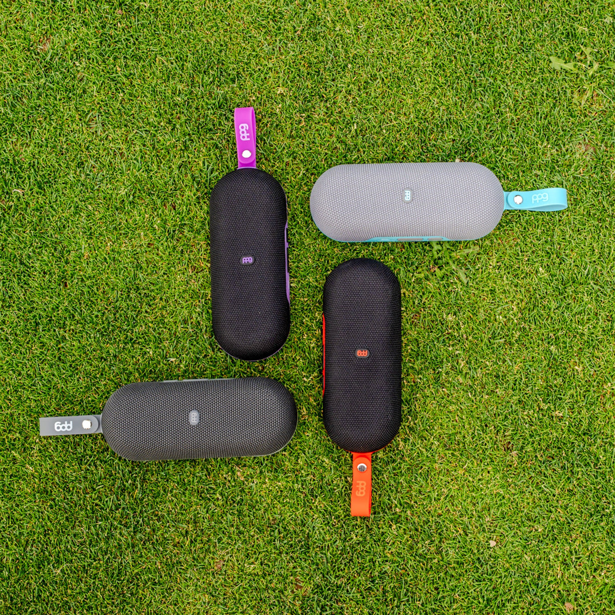 PPG A2 SLIM GPS Golf Speaker Powered by Golf Logix - Purple