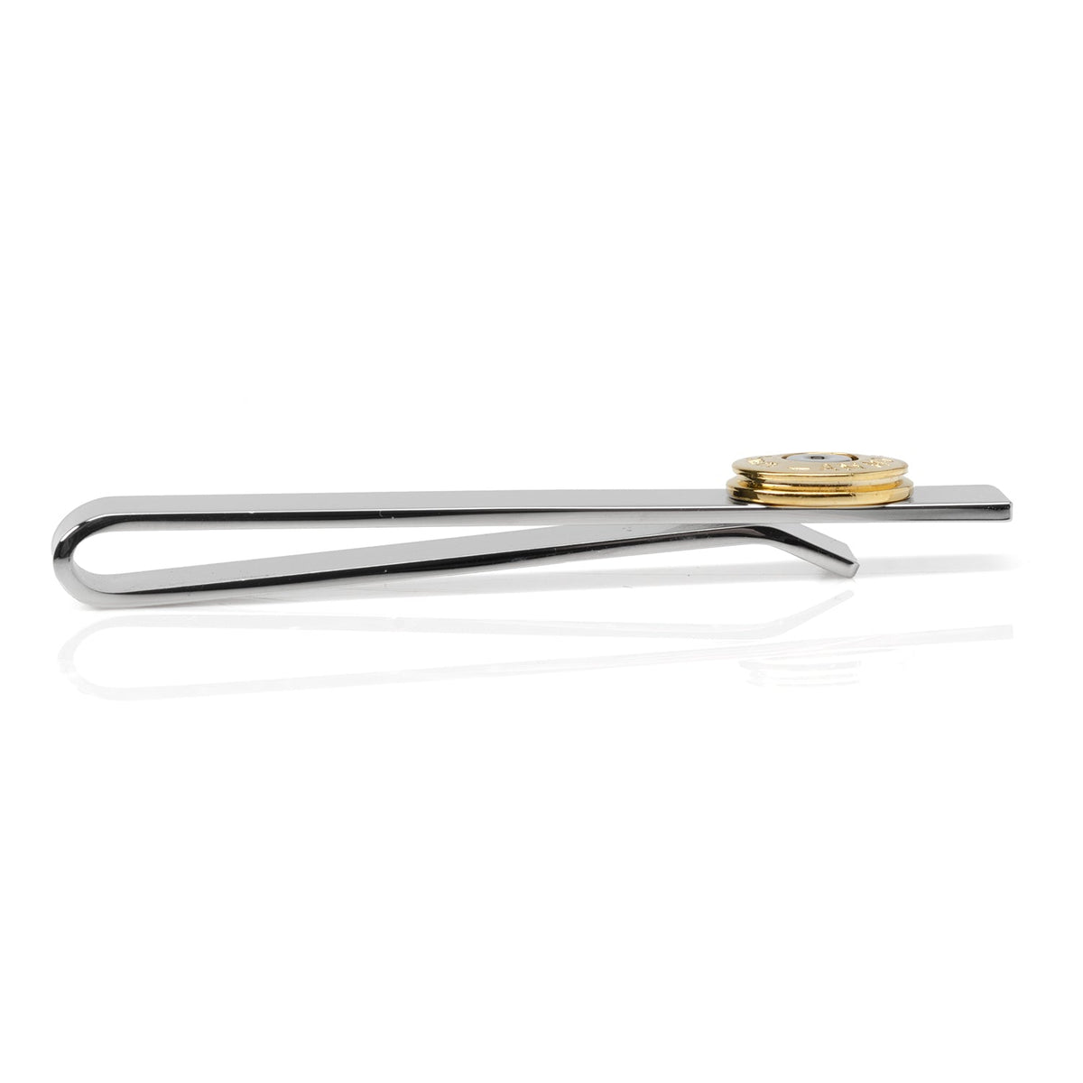 Bullet Silver Tie Bar