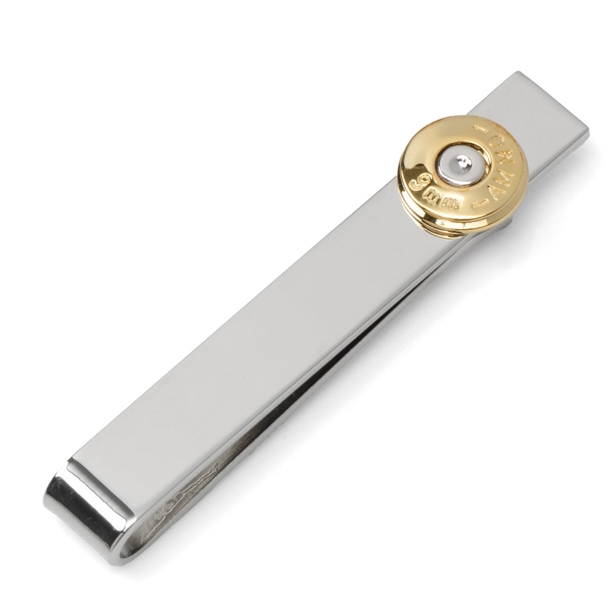 Bullet Silver Tie Bar
