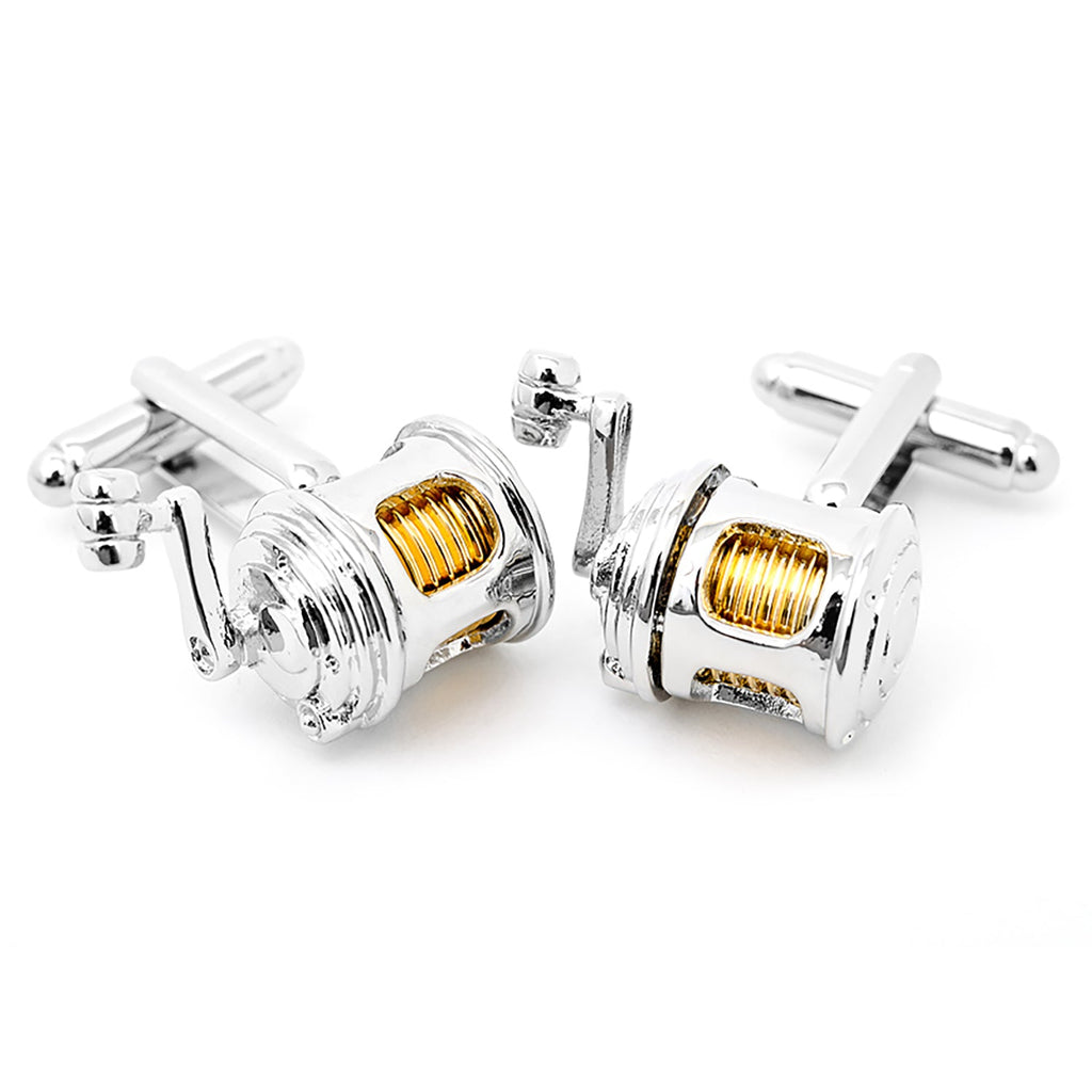 Fishing Reel Cufflinks