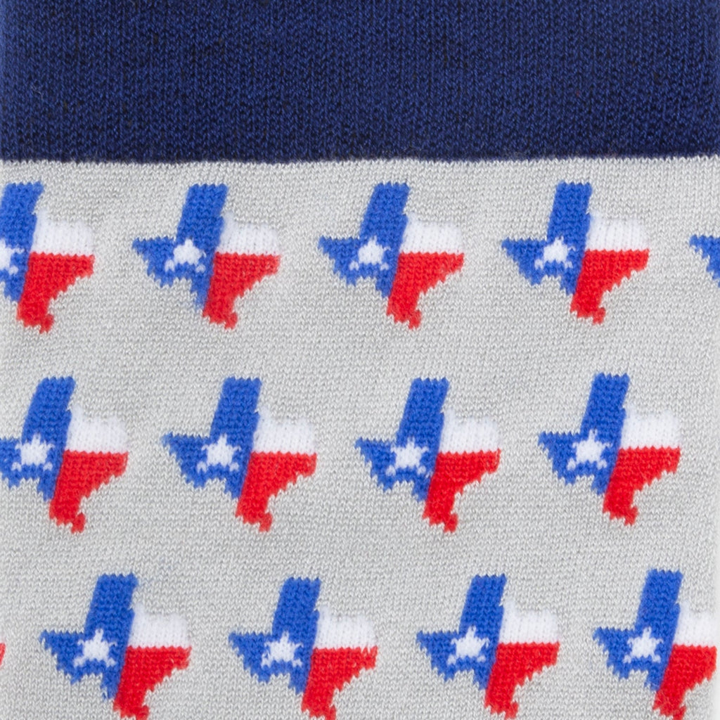 Texas State Gray Sock