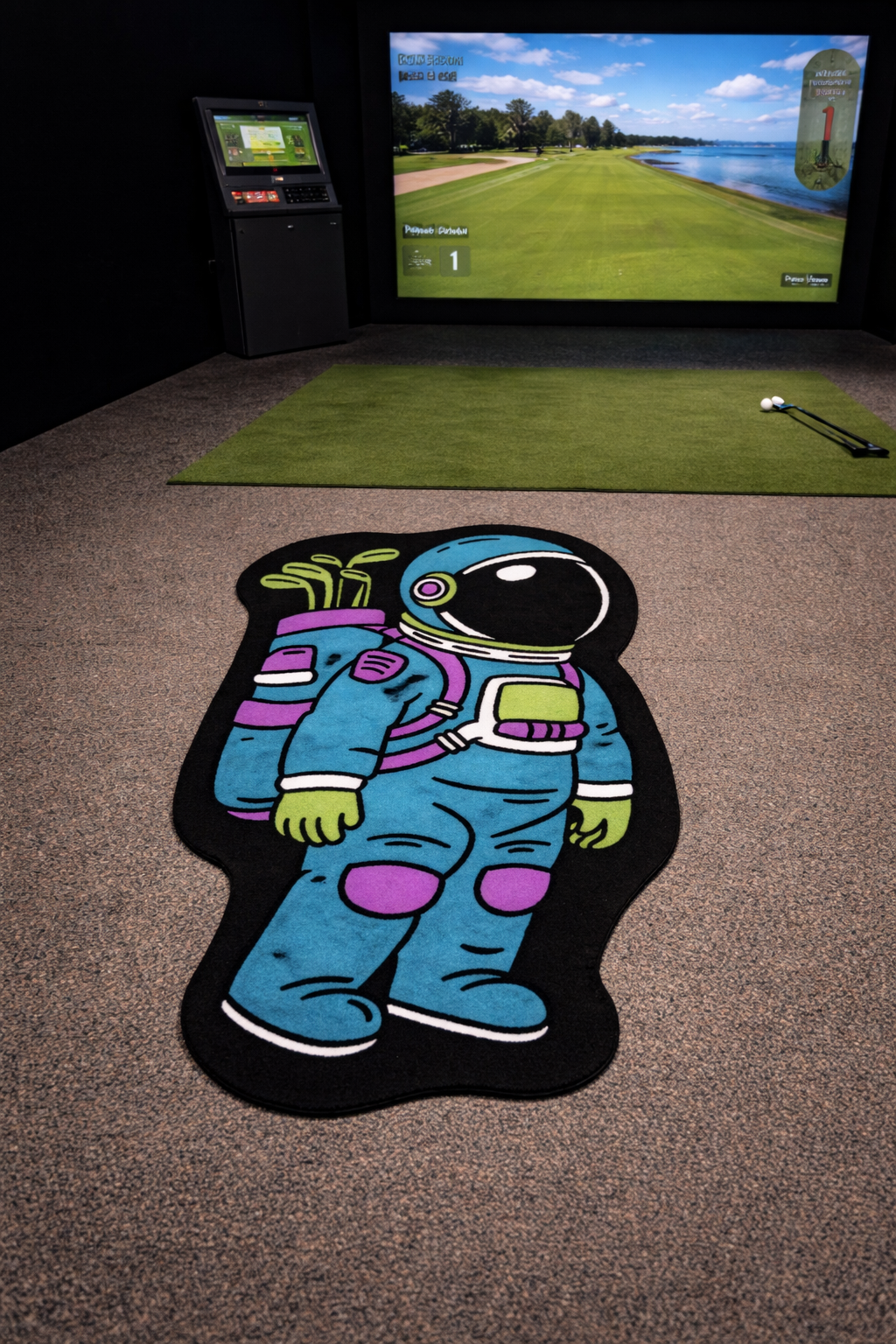 Astronaut Walker | Golf Shop Mat Shop | Golf Accessory