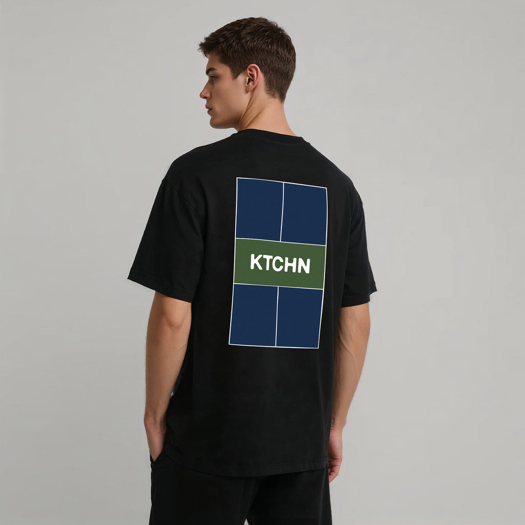 KTCHN Pickleball Court Tee (Black)