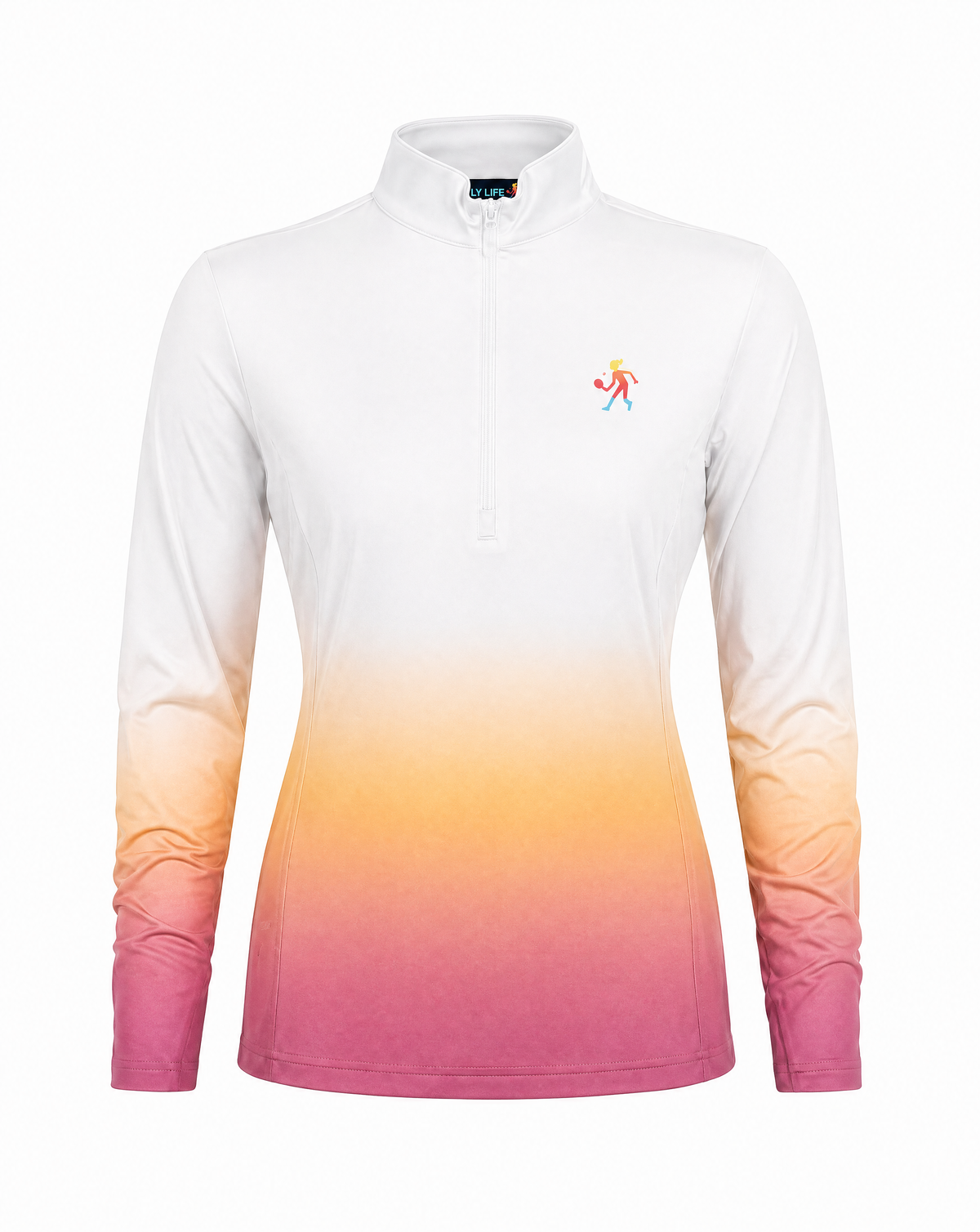 Women's Dip Dye Performance 1/4 Zip Pullover