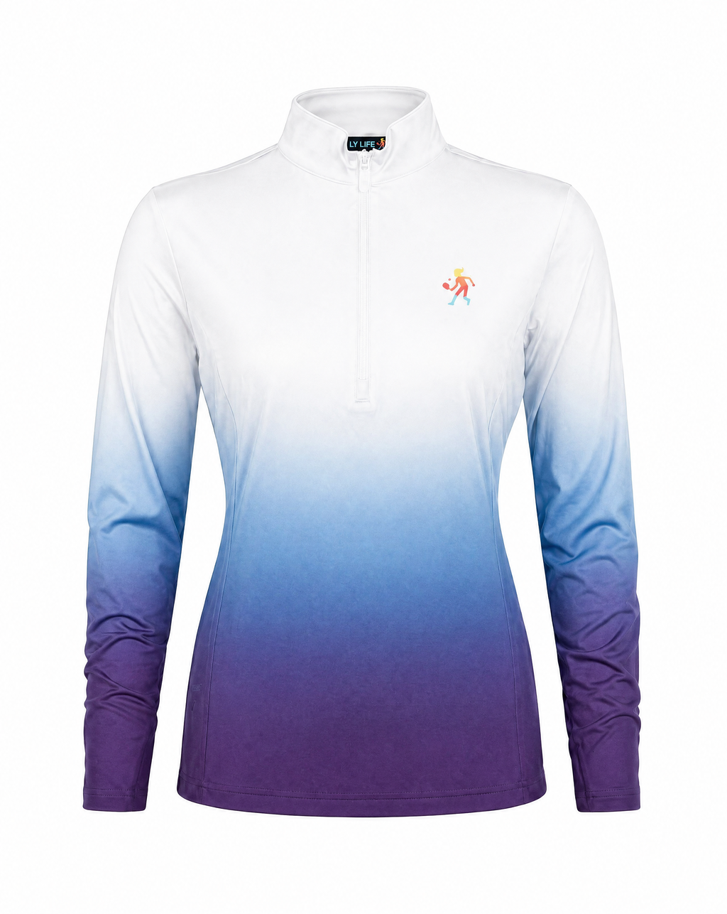 Women's Dip Dye Performance 1/4 Zip Pullover