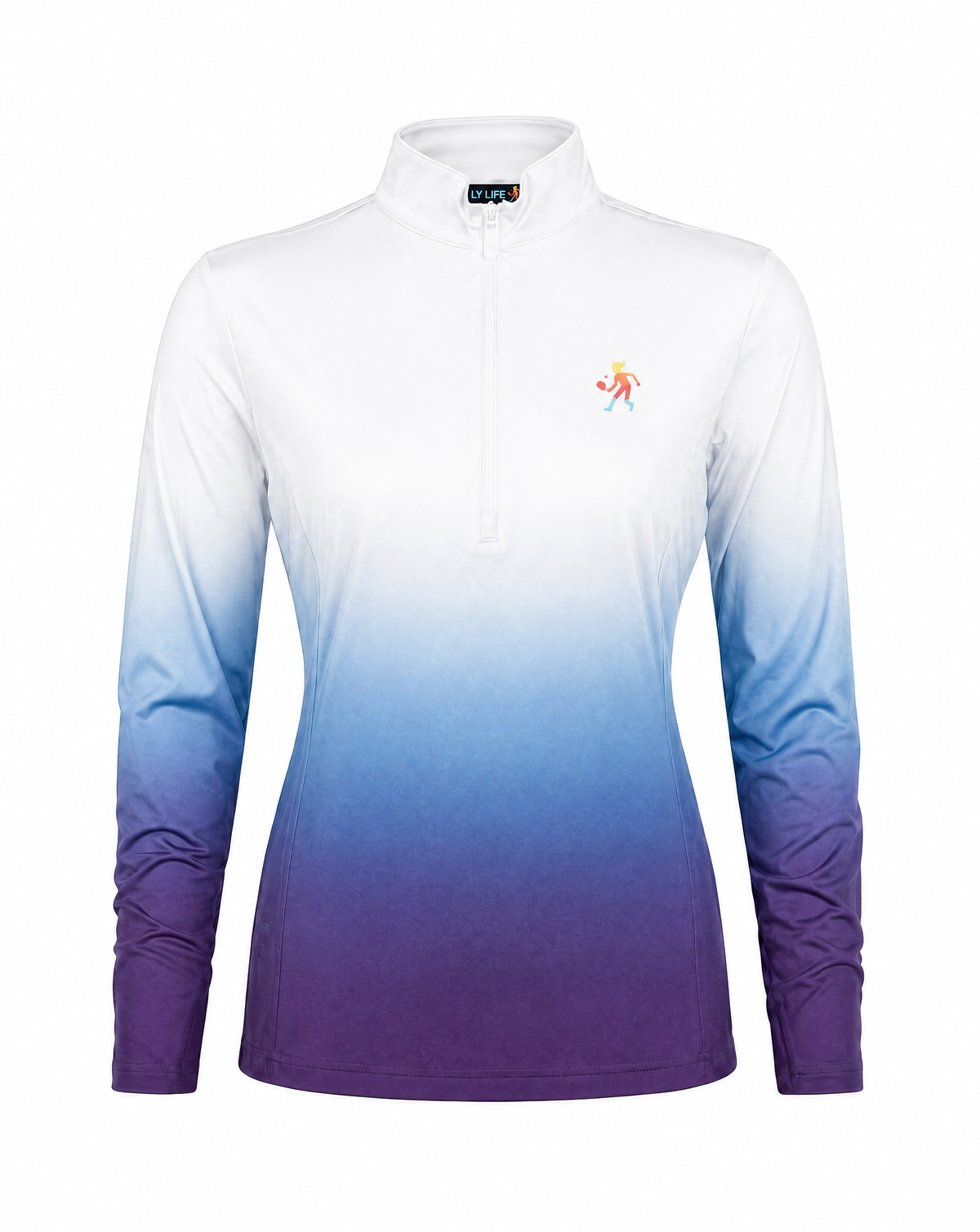 Women's Dip Dye Performance 1/4 Zip Pullover