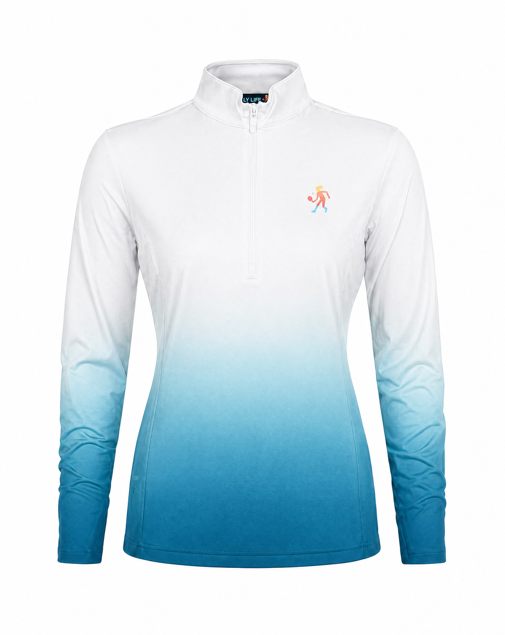 Women's Dip Dye Performance 1/4 Zip Pullover