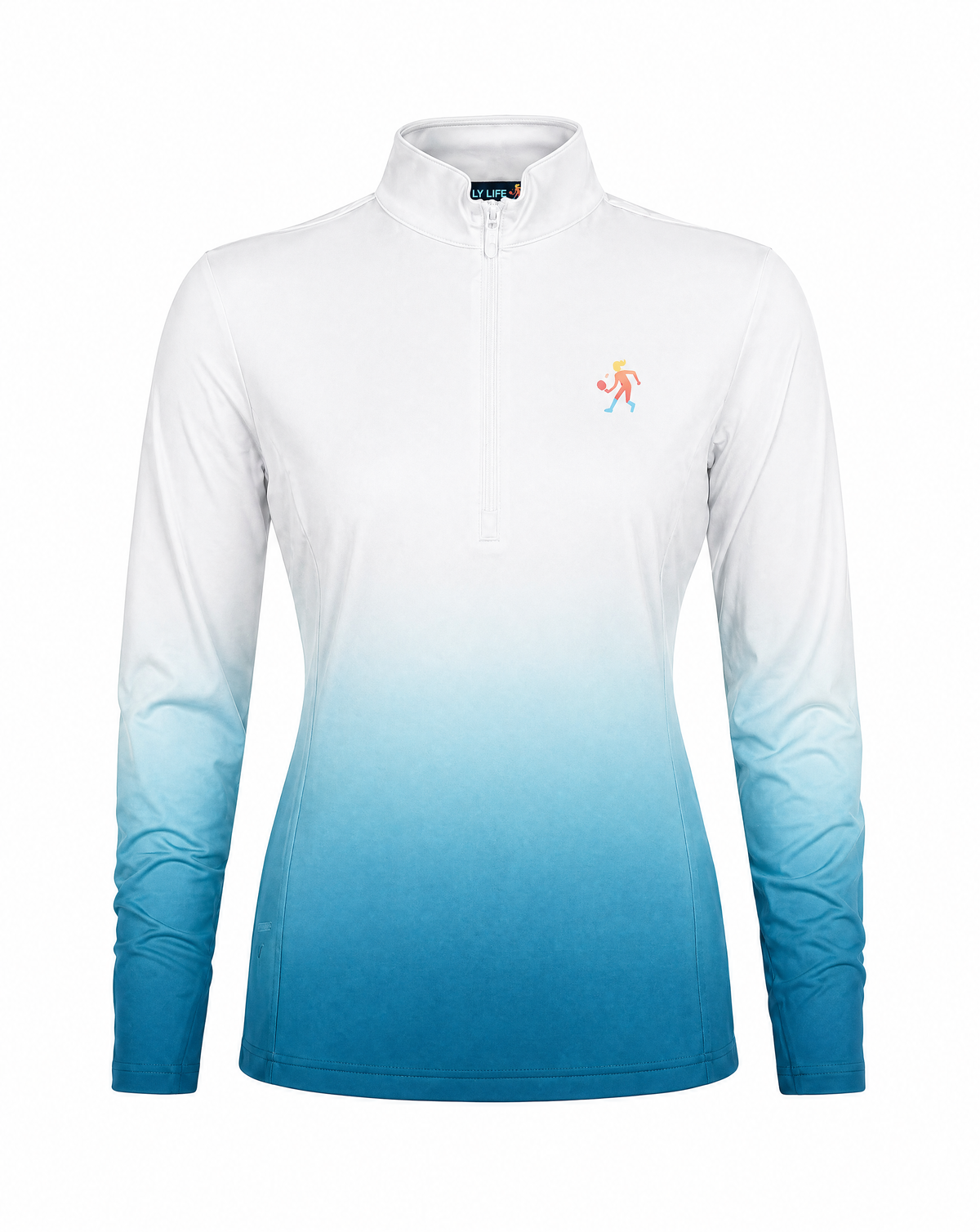 Women's Dip Dye Performance 1/4 Zip Pullover