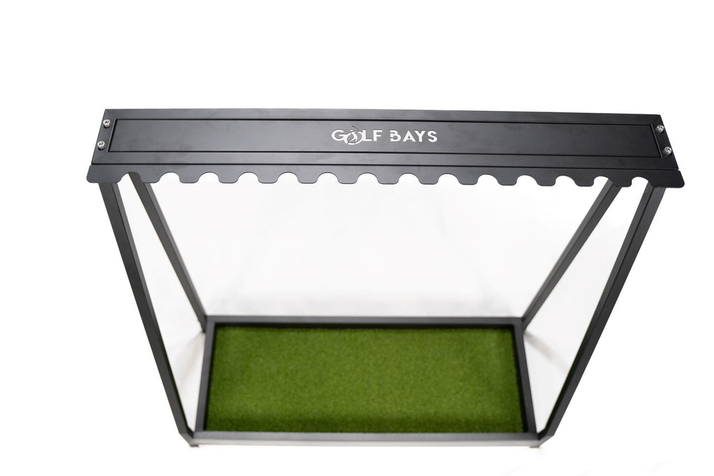 GolfBays Golf Club Storage Rack, Holds 14 Clubs, Indoor Equipment Storage Shelf