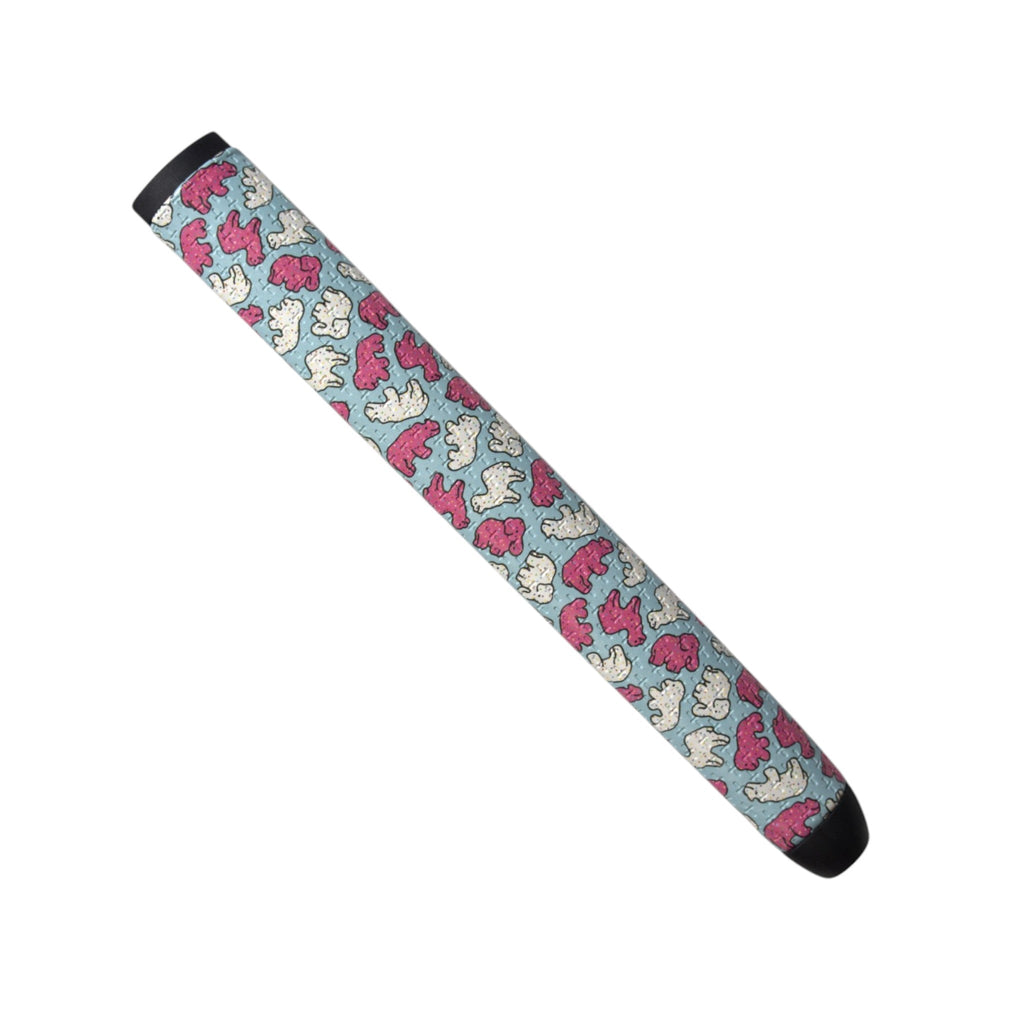 Frosted Animal Cookie Putter Grip | Midsize | Premium PU Material | Stable Feel | Golf | Elephant