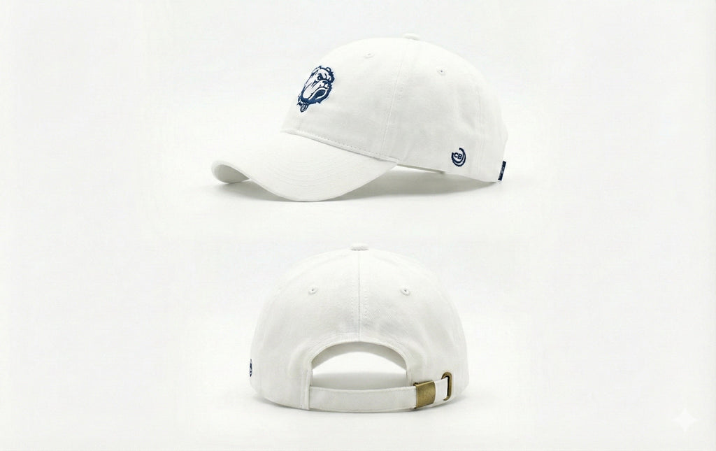 Citadel Bulldog Mascot Twill Embroidered Brim Hat Cap