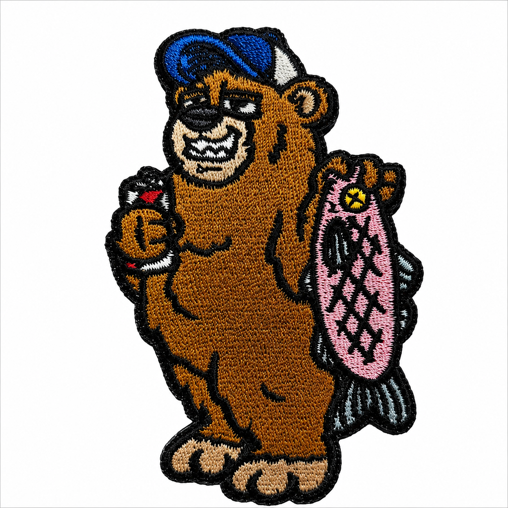 Gone Fishing Bear Patch