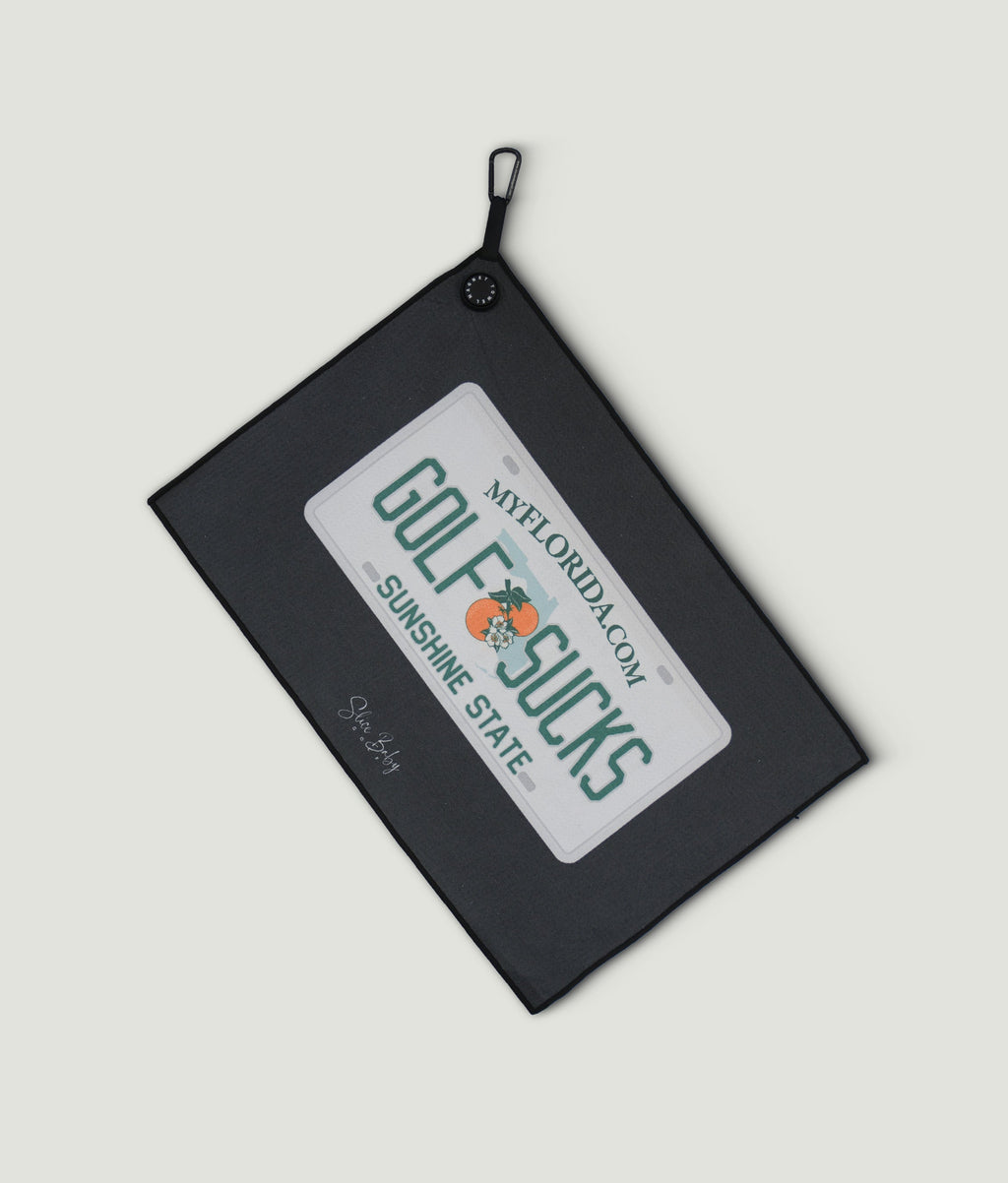 Golf Towel - Golf Sucks FL