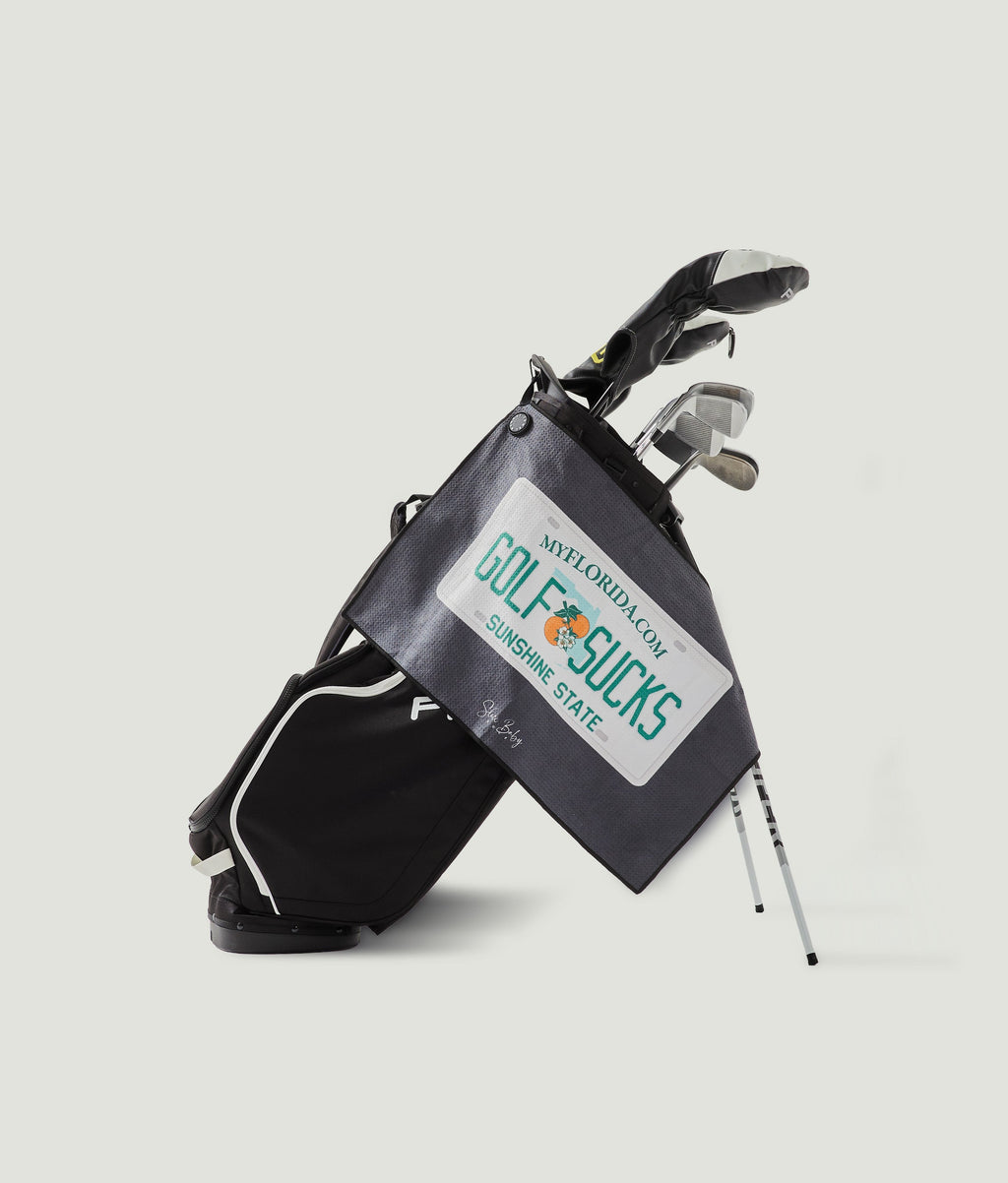 Golf Towel - Golf Sucks FL
