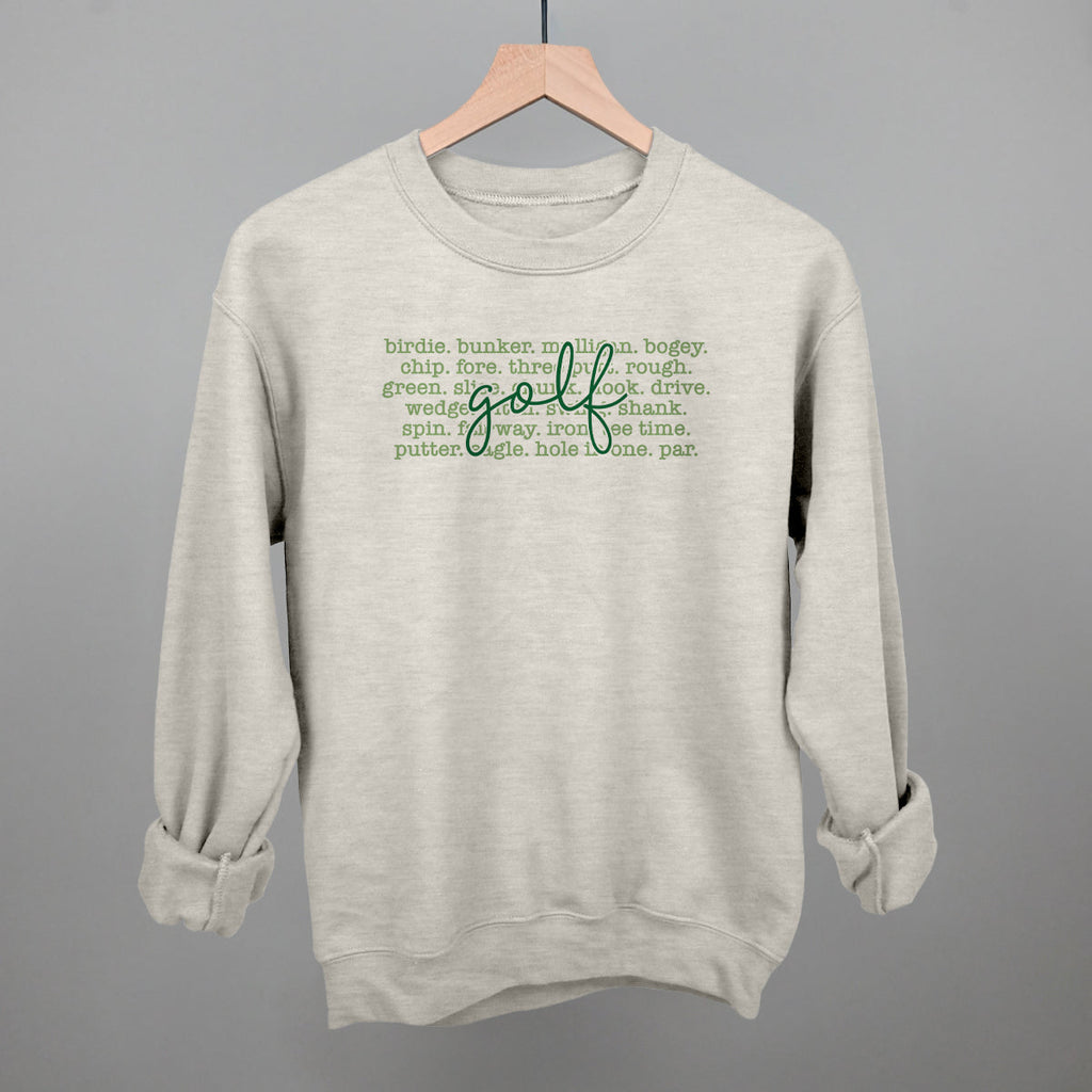 Golf Terms With Script