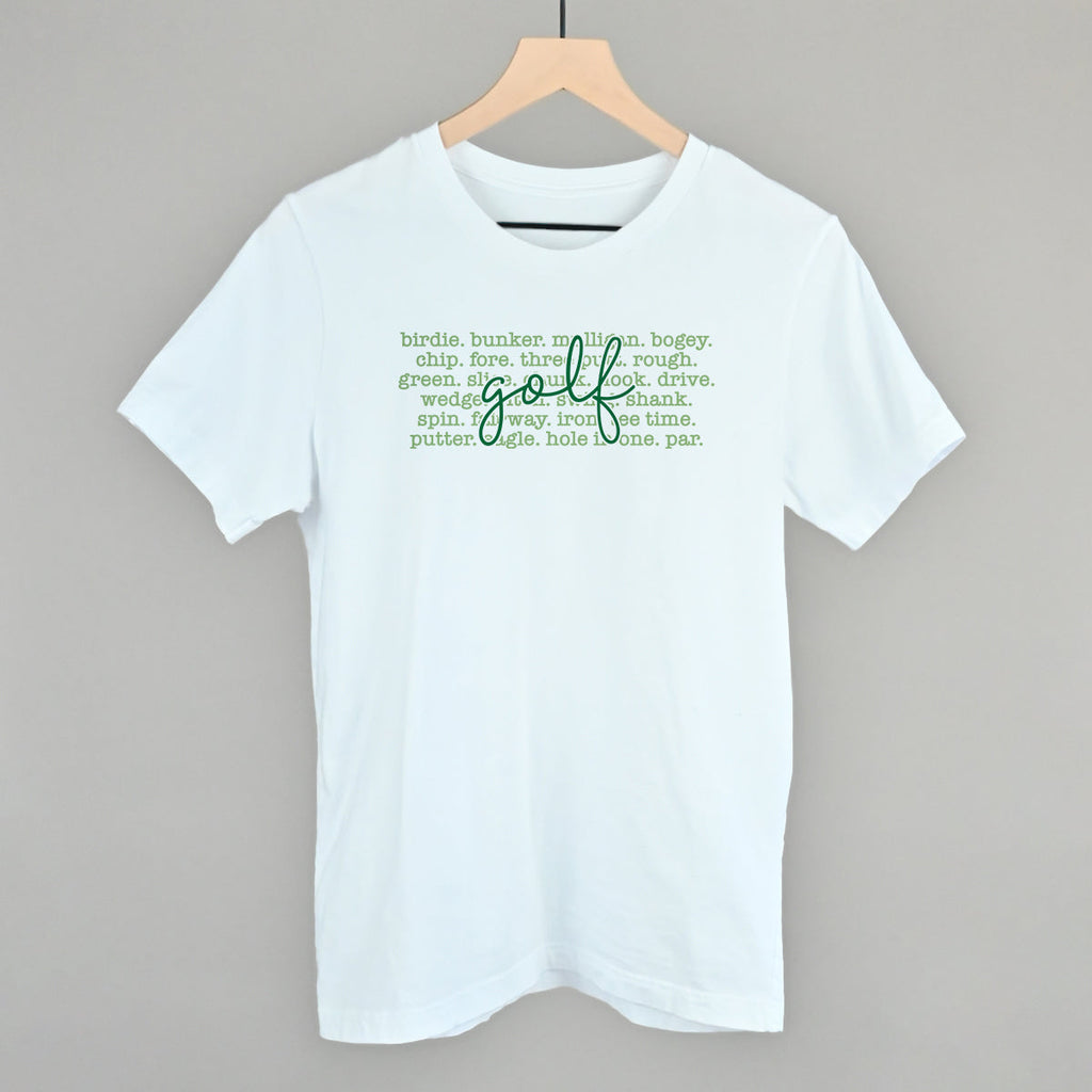 Golf Terms With Script