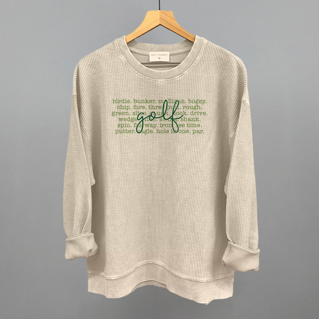 Golf Terms With Script