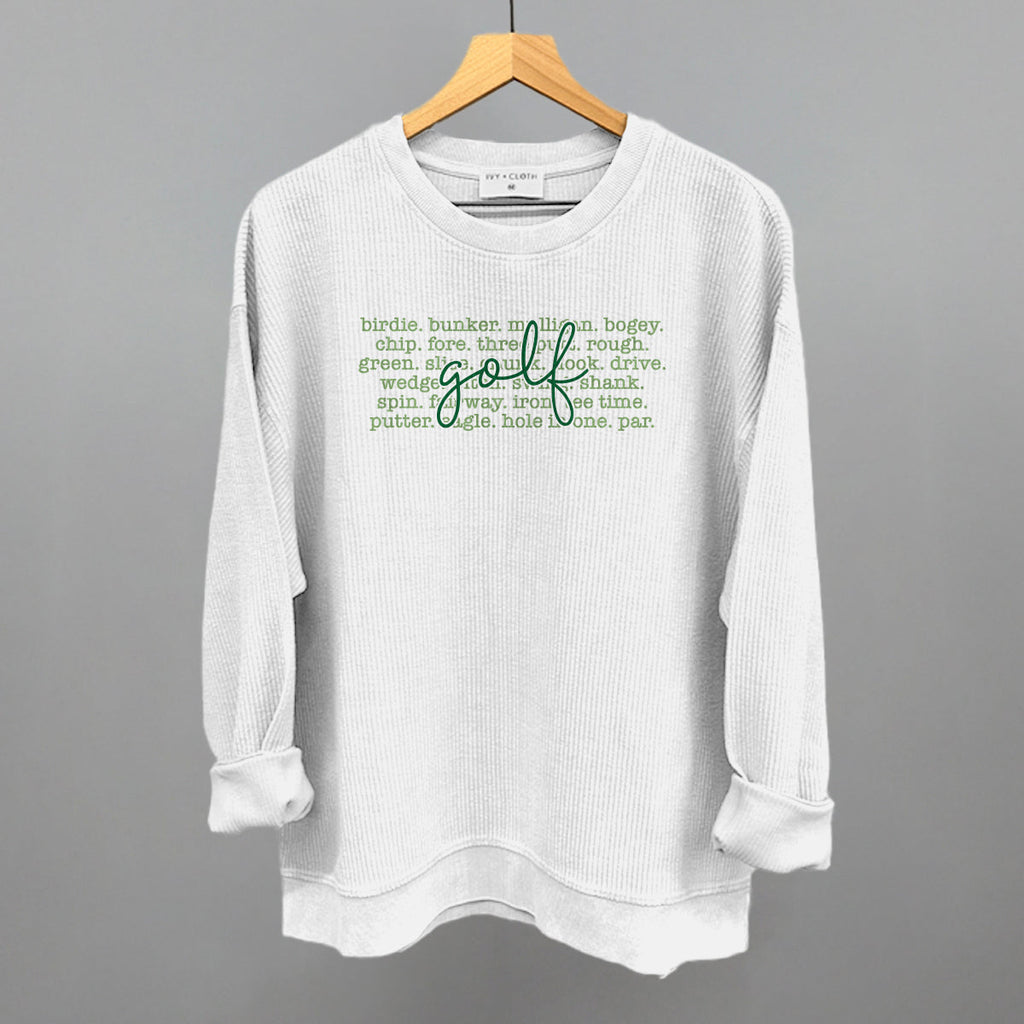 Golf Terms With Script