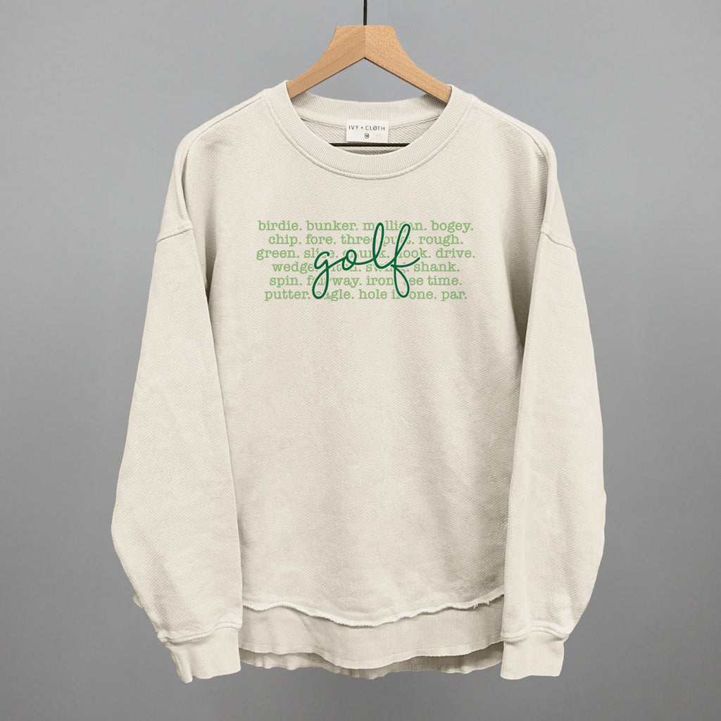 Golf Terms With Script