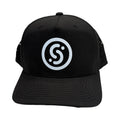 Signature Perforated Performance Hat - Black