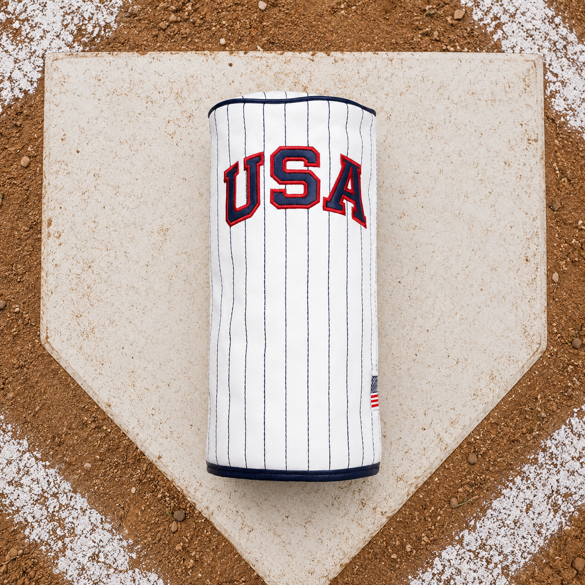 USA Diamond Classic Driver Headcover | Premium Suede Barrel Style Driver Headcover
