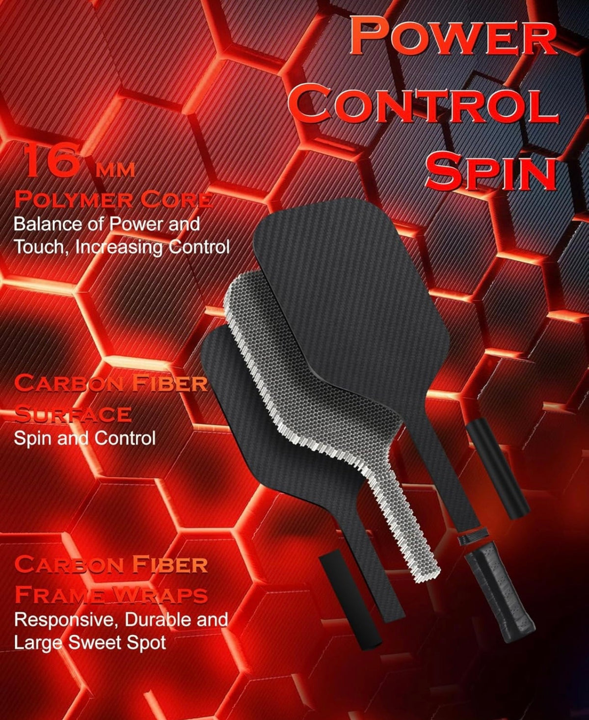 Arizona Diamond Backs Baseball - Pickleball Paddle