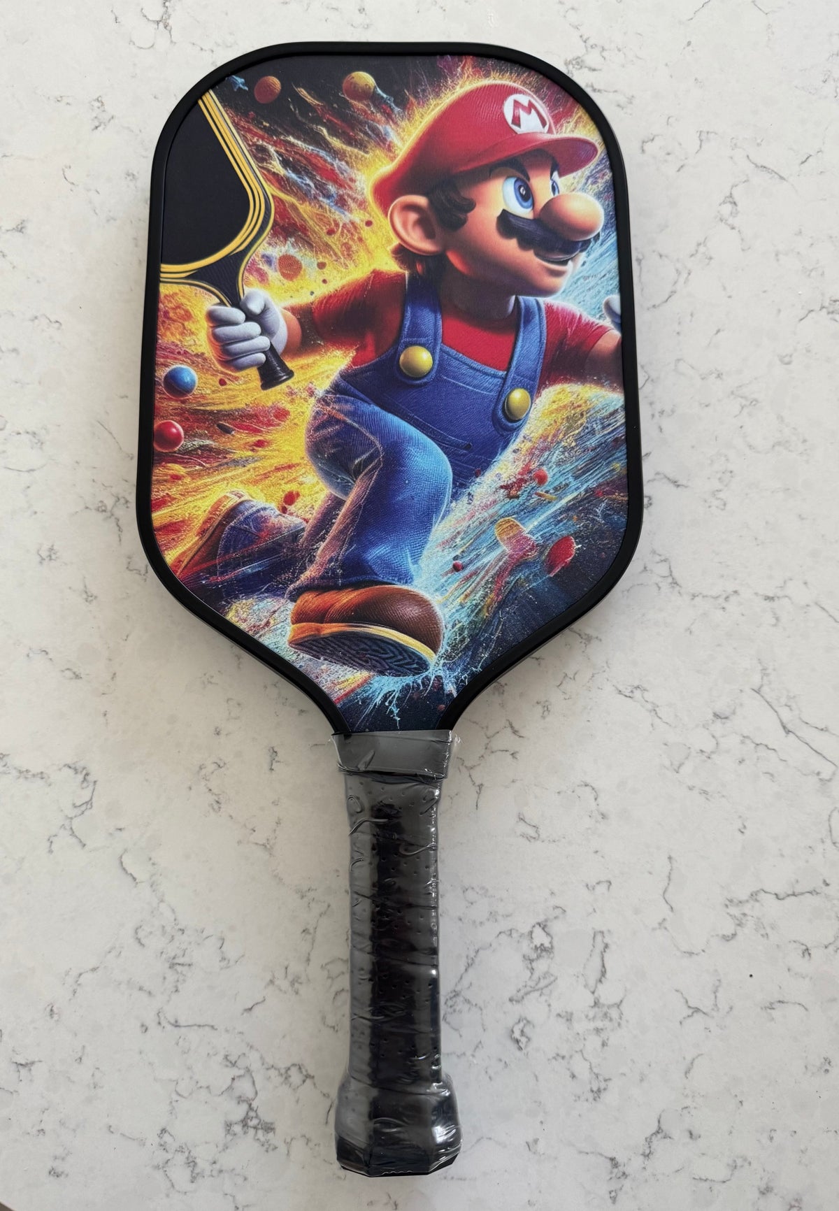 Mario - Mario Brothers - Pickleball Paddle