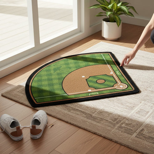 Baseball Field Golf Shop Mat | Golf Accessories