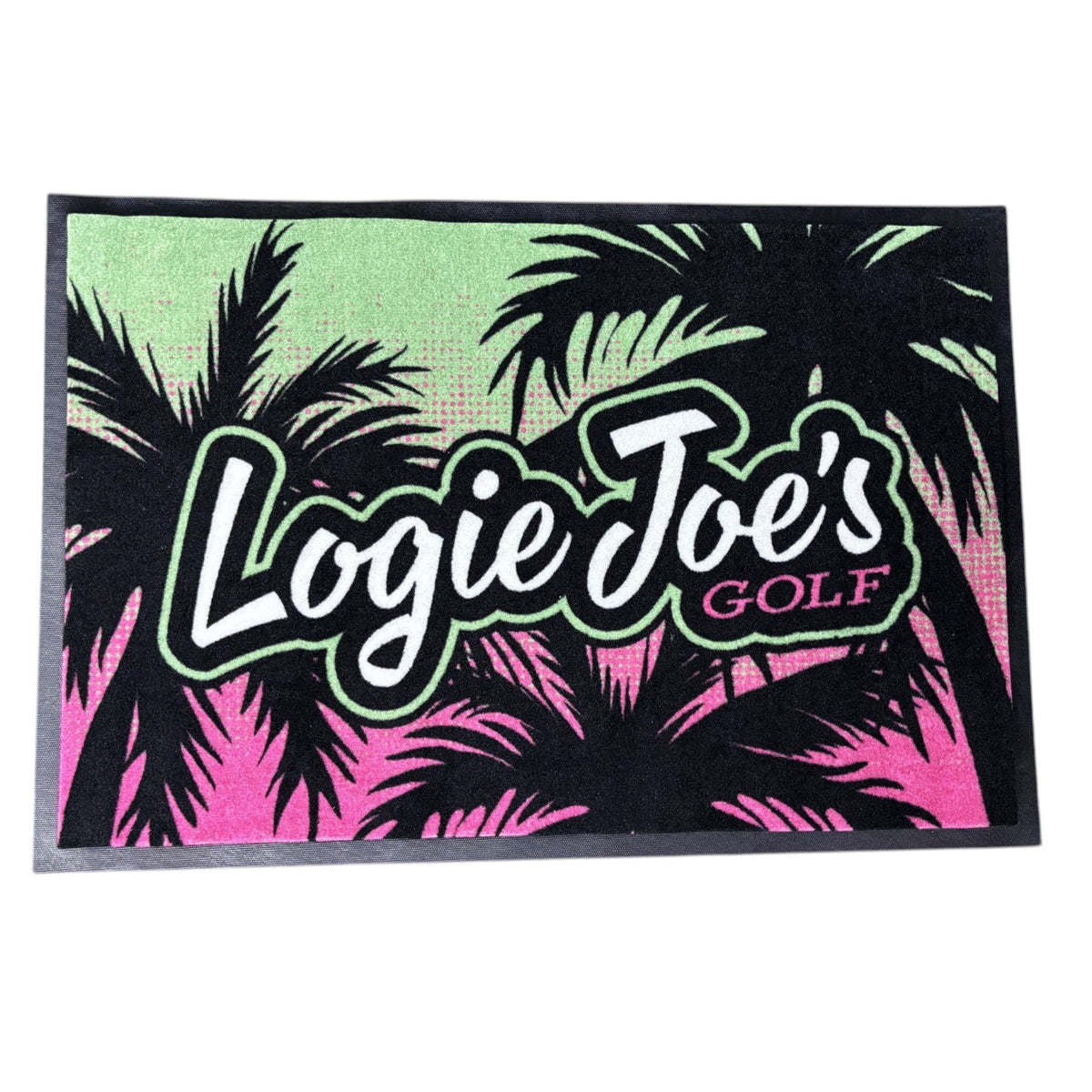 Neon Palms | Golf Shop Mat Rug | Golf Accessory