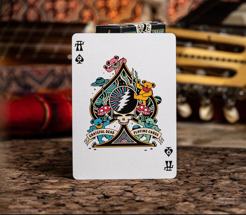 Grateful Dead Drops - Mystic Mushroom- Collector's Edition Pickleball Paddle & Playing Cards (Copy)