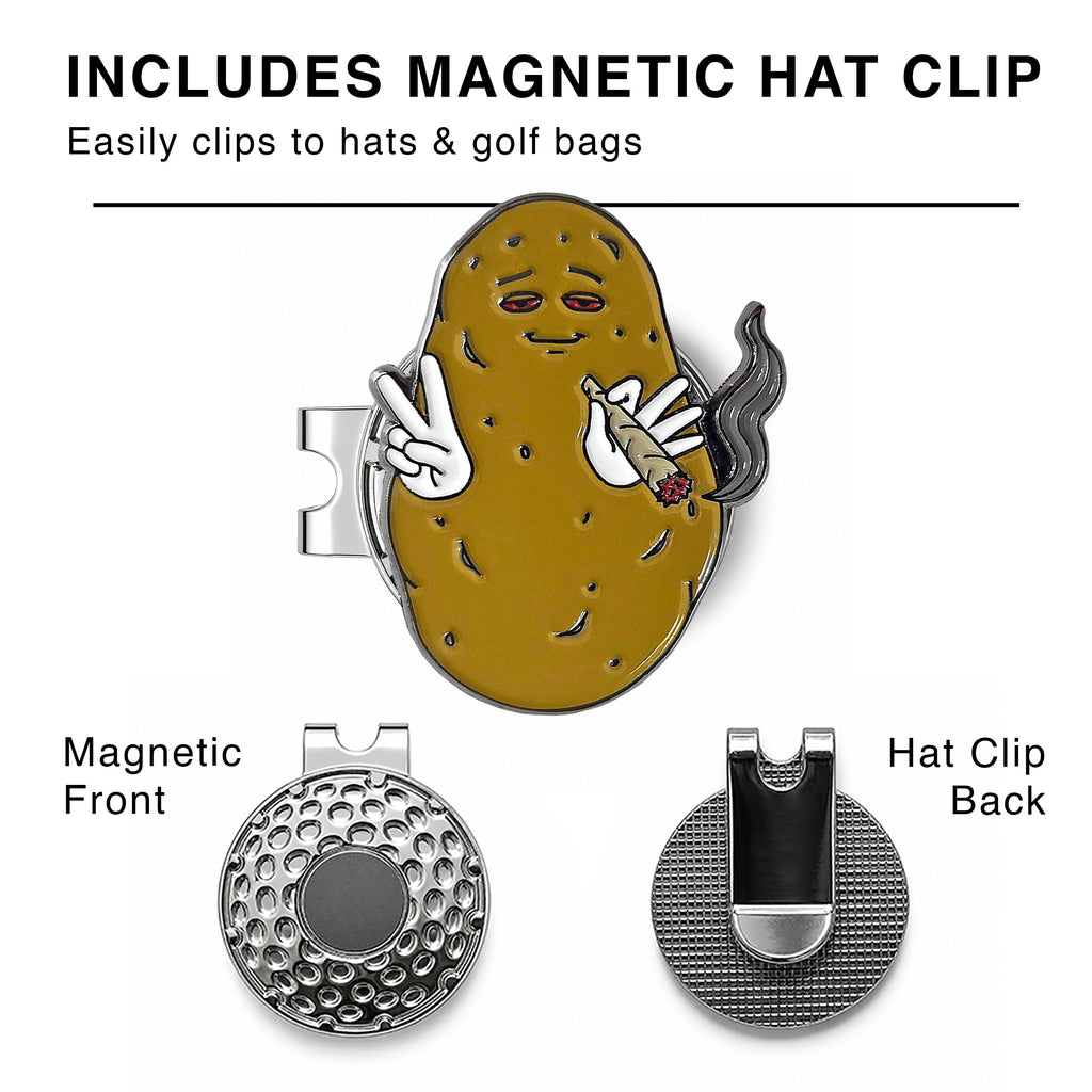 Baked Potato Golf Ball Marker