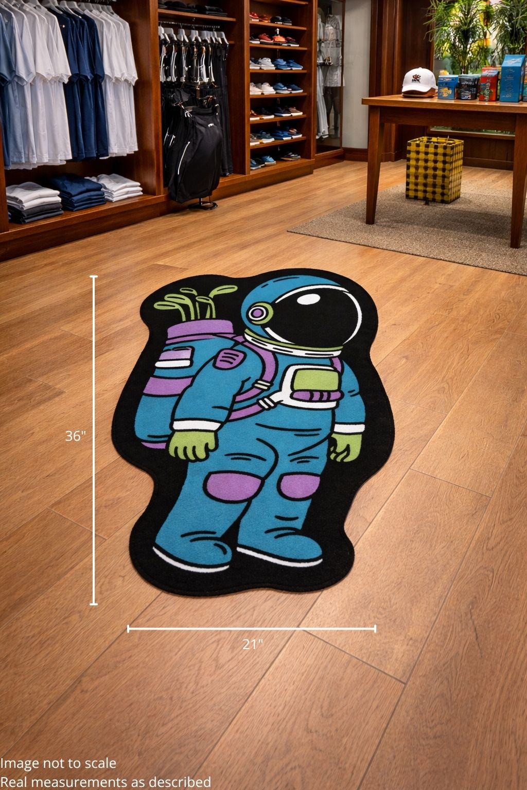 Astronaut Walker | Golf Shop Mat Shop | Golf Accessory