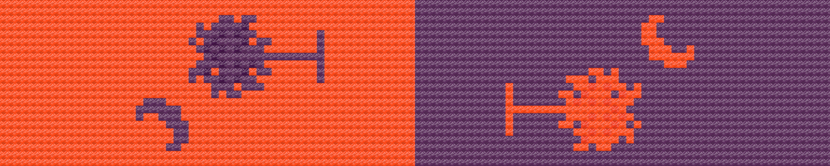 Key Fob - Palmetto Moon Orange Purple Combo