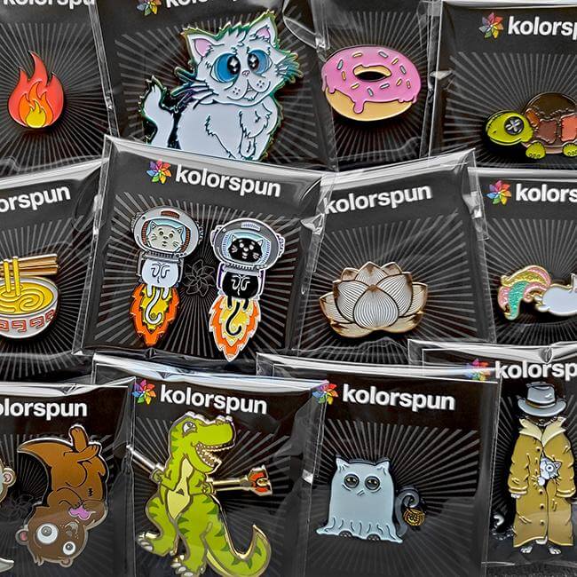 Lucky Raccoon Pin