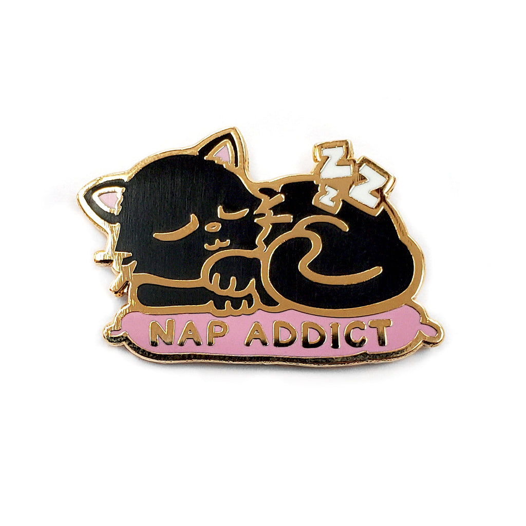 Nap Addict Pin