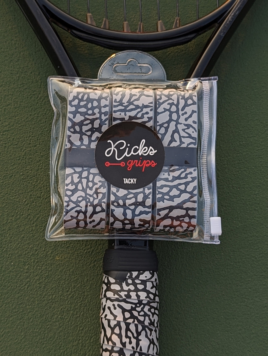 Pickleball & Tennis Overgrip & Grip Tape 3-Pack, Tacky or Dry | Kicks Grips